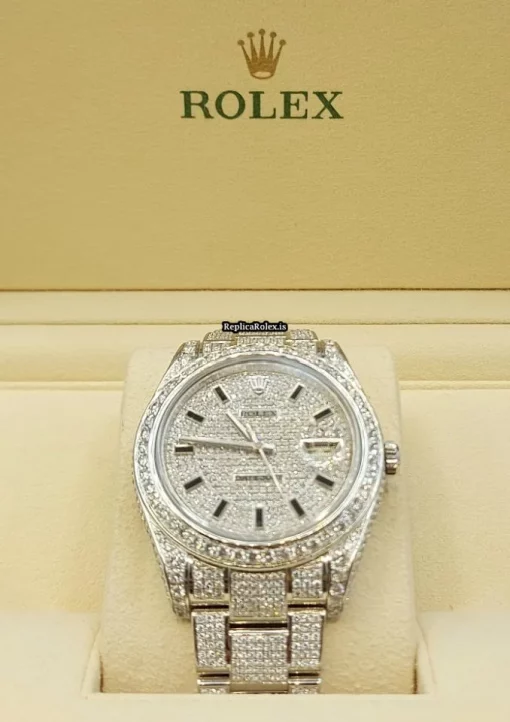 High Quality Replica Rolex Datejust II 116300 Caliber 3136 Automatic Movement 41mm Steel Case Mens/unisex Watch - Image 10