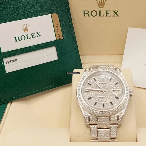 High Quality Replica Rolex Datejust II 116300 Caliber 3136 Automatic Movement 41mm Steel Case Mens/unisex Watch - Image 11
