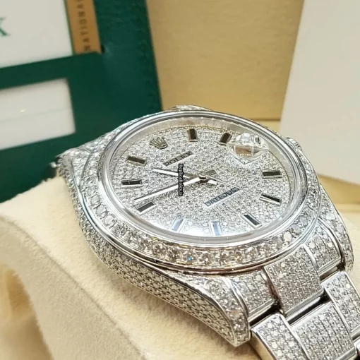 High Quality Replica Rolex Datejust II 116300 Caliber 3136 Automatic Movement 41mm Steel Case Mens/unisex Watch - Image 12