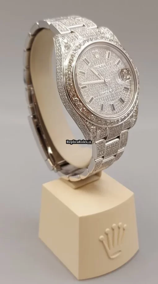 High Quality Replica Rolex Datejust II 116300 Caliber 3136 Automatic Movement 41mm Steel Case Mens/unisex Watch - Image 6