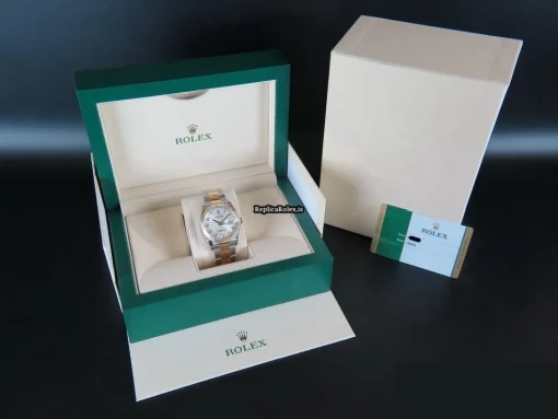 Pleasing Replica Rolex Datejust 126233 Automatic Movement 36mm Gold/steel Case Mens/unisex Watch - Image 4