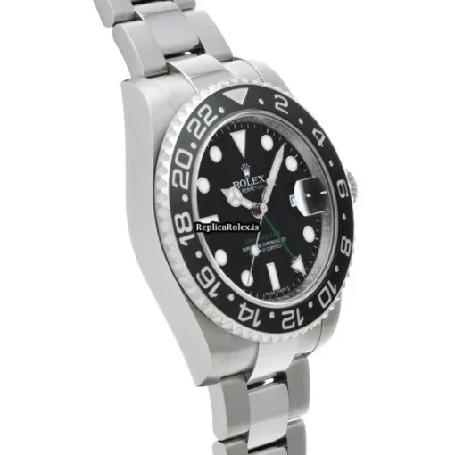 Fabulous Replica Rolex Gmt-master II 116710ln Caliber 3186 Automatic Movement 40mm Steel Case Watch - Image 3