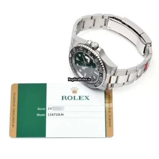 Fabulous Replica Rolex Gmt-master II 116710ln Caliber 3186 Automatic Movement 40mm Steel Case Watch - Image 5