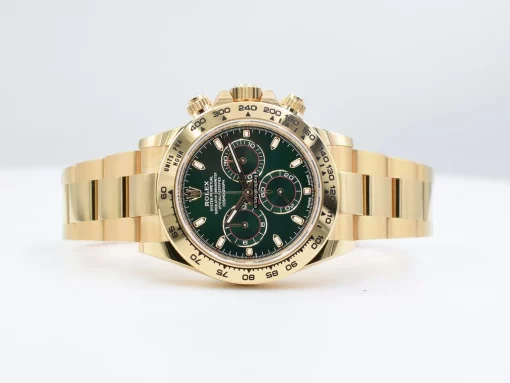 Pleasing Fake Rolex Daytona 116508 Caliber 4130 Automatic Movement 40mm Yellow Gold Case Mens/unisex Watch - Image 2