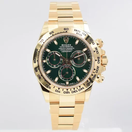 Pleasing Fake Rolex Daytona 116508 Caliber 4130 Automatic Movement 40mm Yellow Gold Case Mens/unisex Watch - Image 5