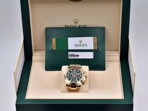 Pleasing Fake Rolex Daytona 116508 Caliber 4130 Automatic Movement 40mm Yellow Gold Case Mens/unisex Watch - Image 6