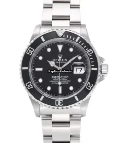Excellent Fake Rolex Submariner Date 16610 Caliber 3135 Automatic Movement 40mm Steel Case Watch