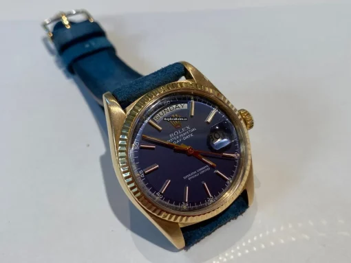 Defect Fake Rolex Day-date 36 1803 Caliber 1556 Automatic Movement 36mm Yellow Gold Case Mens/unisex Watch - Image 2