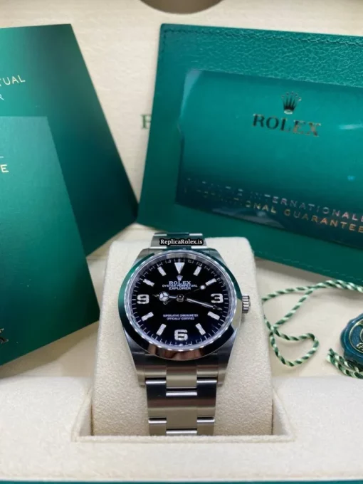 Great Replica Rolex Explorer 124270 Caliber 3230 Automatic Movement 36mm Steel Case Mens/unisex Watch