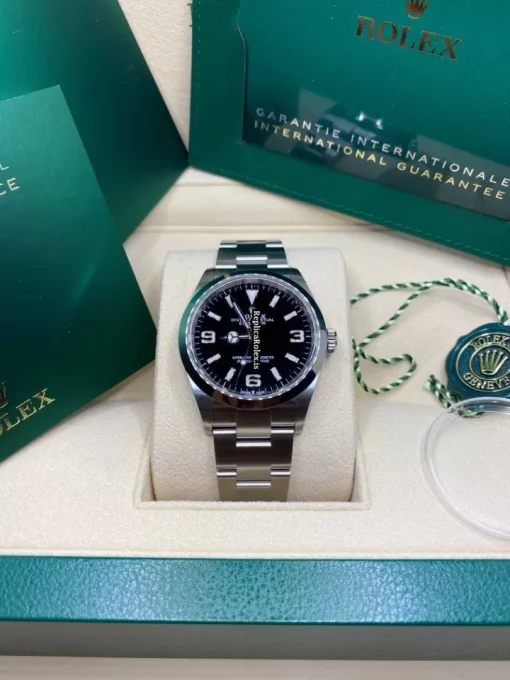 Great Replica Rolex Explorer 124270 Caliber 3230 Automatic Movement 36mm Steel Case Mens/unisex Watch - Image 10