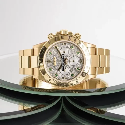 Superb Fake Rolex Daytona 16528 Automatic Movement 40mm Yellow Gold Case Mens/unisex Watch - Image 7