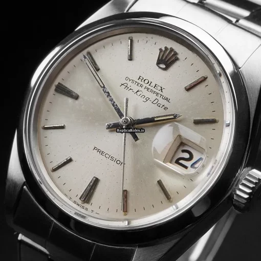 Epic Fake Rolex Air King Date 5700 34mm Steel Case Mens/unisex Watch - Image 12