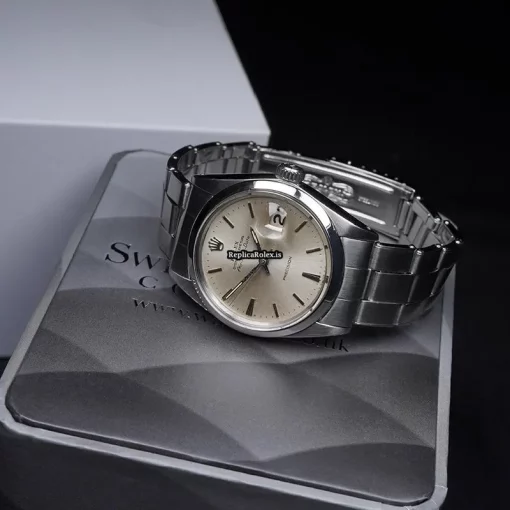 Epic Fake Rolex Air King Date 5700 34mm Steel Case Mens/unisex Watch - Image 14