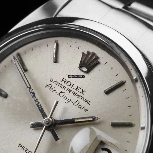 Epic Fake Rolex Air King Date 5700 34mm Steel Case Mens/unisex Watch - Image 6