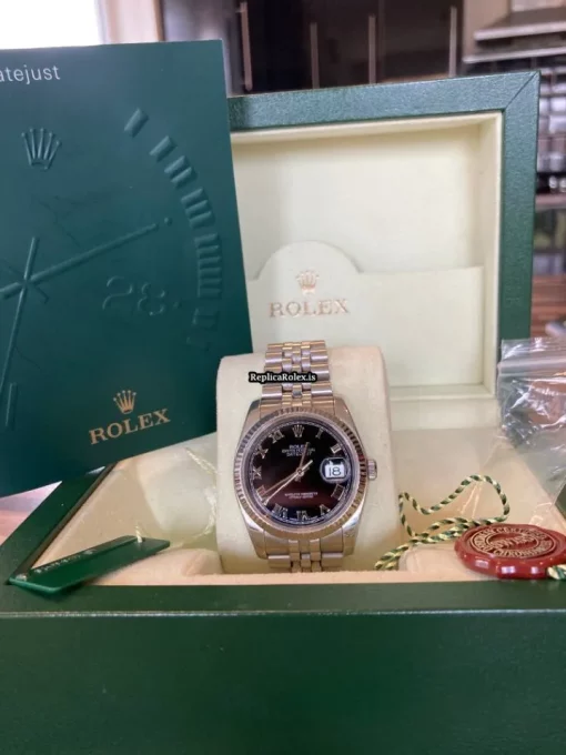 Incredible Replica Rolex Datejust 116234 Caliber 3135 Automatic Movement 36mm Steel Case Mens/unisex Watch - Image 7