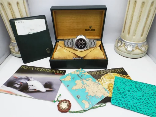 Lovely Fake Rolex Daytona 16520 Zenith El Primero Caliber 4030 Automatic Movement 40mm Steel Case Mens/unisex Watch - Image 12