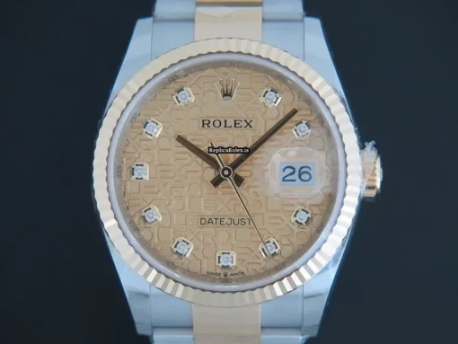 Best Replica Rolex Datejust 126233 Automatic Movement 36mm Gold/steel Case Mens/unisex Watch - Image 2