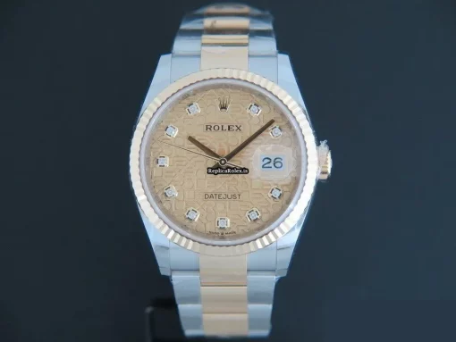 Best Replica Rolex Datejust 126233 Automatic Movement 36mm Gold/steel Case Mens/unisex Watch - Image 3