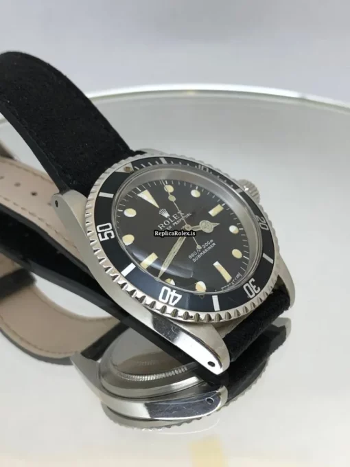 Neat Replica Rolex Submariner 5513 Caliber 1520 Automatic Movement 40mm Steel Case Mens/unisex Watch - Image 4