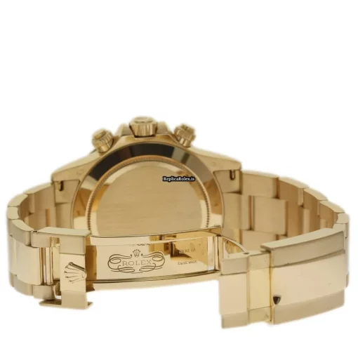 Incredible Replicas Rolex Daytona 116528 Caliber 4130 Automatic Movement 40mm Yellow Gold Case Mens/unisex Watch - Image 4