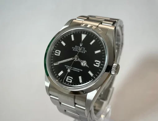 Aaa Knockoff Rolex Explorer 114270 Caliber 3130 Automatic Movement 36mm Steel Case Mens/unisex Watch - Image 2