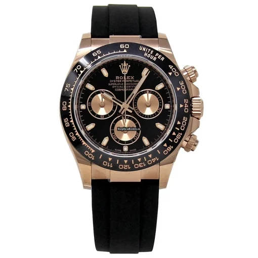 Epic Replica Rolex Daytona 116515ln Caliber 4130 Automatic Movement 40mm Rose Gold Case Mens/unisex Watch - Image 2