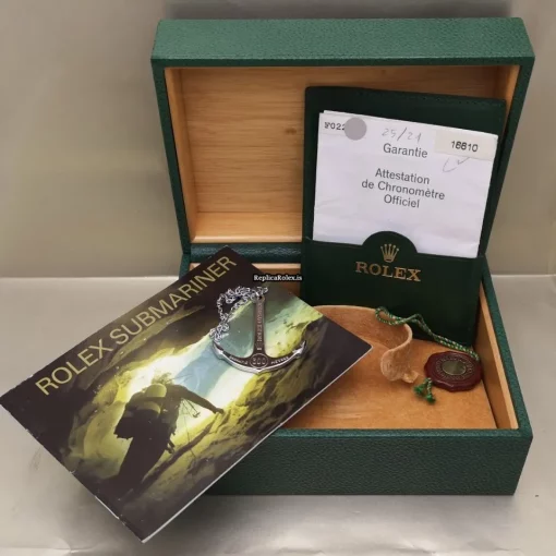High Quality Replica Rolex Submariner Date 16610lv Caliber 3135 Automatic Movement 40mm Steel Case Mens/unisex Watch - Image 5