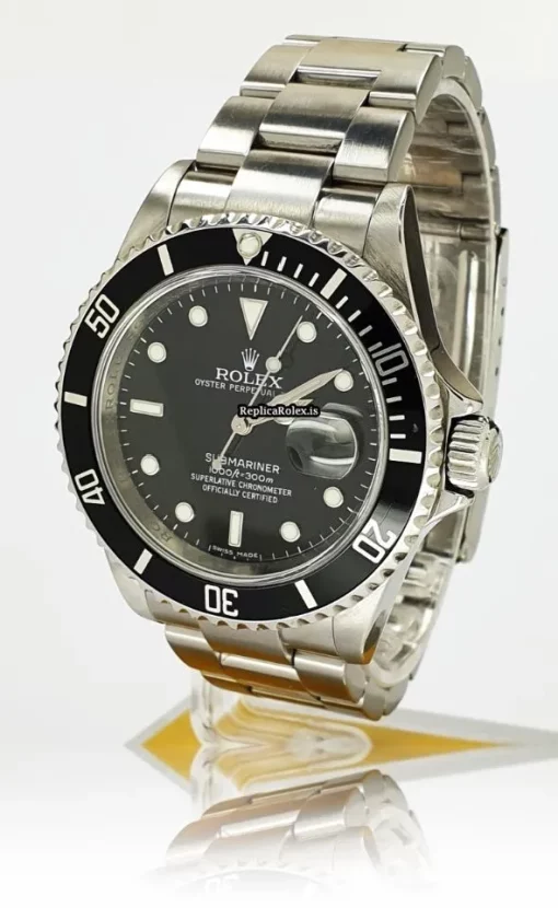 Discount Fake Rolex Submariner Date 16610 Caliber 3135 Automatic Movement 40mm Steel Case Mens/unisex Watch - Image 2