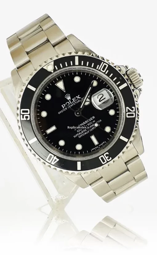 Discount Fake Rolex Submariner Date 16610 Caliber 3135 Automatic Movement 40mm Steel Case Mens/unisex Watch - Image 3