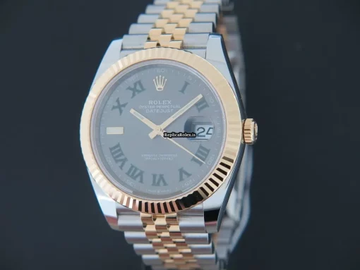 Exquisite Replica Rolex Datejust 126333 Automatic Movement 41mm Gold/steel Case Mens/unisex Watch