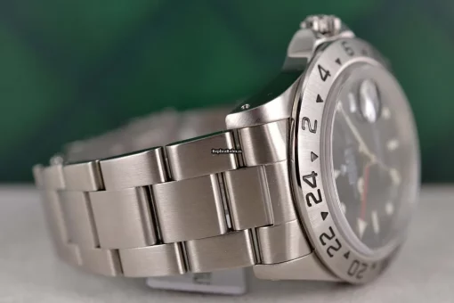 Trustworthy Replica Rolex Explorer II 16570 Caliber 3185 Automatic Movement 40mm Steel Case Mens/unisex Watch - Image 2