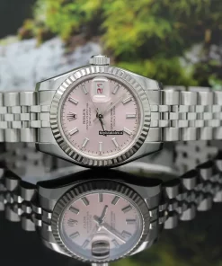 Terrific Knockoff Rolex Lady-datejust 179174 Caliber 2235 Automatic Movement 26mm Gold/steel Case Womens Watch