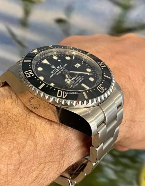 Popular Replica Rolex Sea-dweller Deepsea 126660 Caliber 3235 Automatic Movement 44mm Steel Case Mens/unisex Watch - Image 3