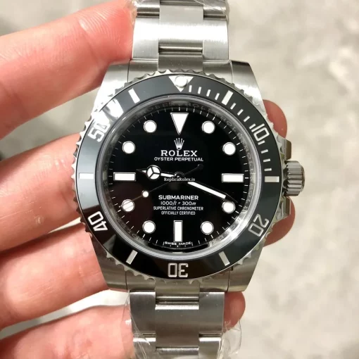 Luxury Replica Rolex Submariner 114060 Caliber 3130 Automatic Movement 40mm Steel Case Mens/unisex Watch - Image 2