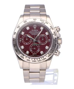 Great Replica Rolex Daytona 116509 Automatic Movement White Gold Case Mens/unisex Watch