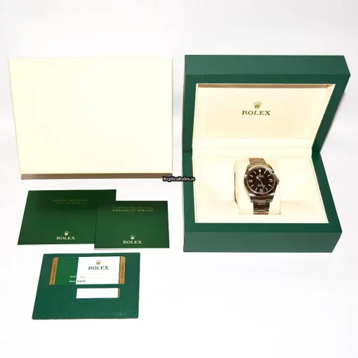 Design Knockoff Rolex Explorer 214270 Caliber 3132 Automatic Movement 39mm Steel Case Mens/unisex Watch - Image 5