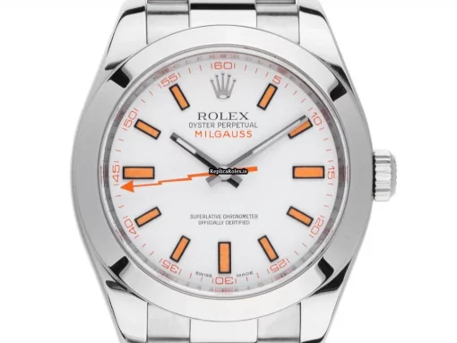 Attractive Fake Rolex Milgauss 116400 Caliber 3131 Automatic Movement 40mm Steel Case Mens/unisex Watch