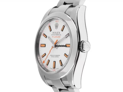 Attractive Fake Rolex Milgauss 116400 Caliber 3131 Automatic Movement 40mm Steel Case Mens/unisex Watch - Image 2