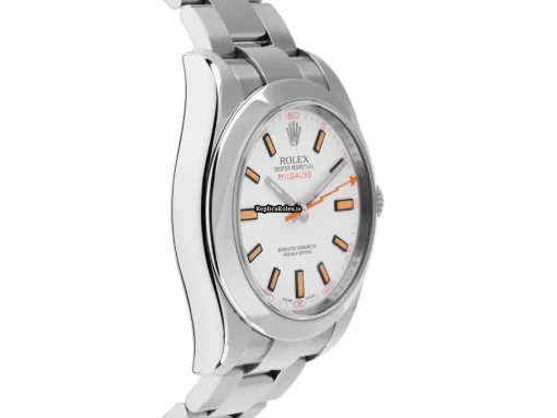Attractive Fake Rolex Milgauss 116400 Caliber 3131 Automatic Movement 40mm Steel Case Mens/unisex Watch - Image 3