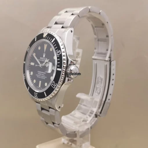 Trustworthy Replica Rolex Submariner Date 16800 Caliber 3035 Automatic Movement 40mm Steel Case Mens/unisex Watch - Image 2
