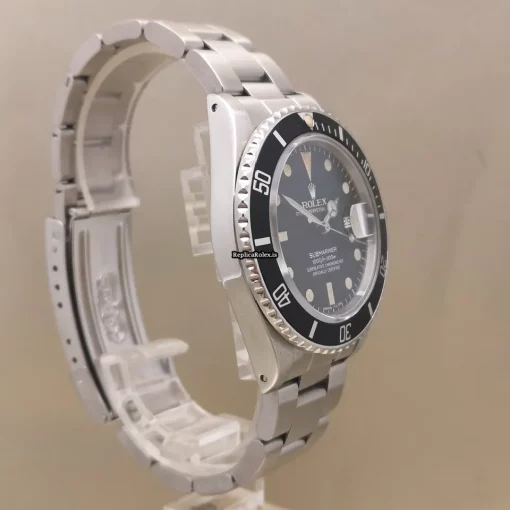 Trustworthy Replica Rolex Submariner Date 16800 Caliber 3035 Automatic Movement 40mm Steel Case Mens/unisex Watch - Image 3