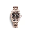 Fantastic Copies Rolex Lady-datejust Pearlmaster 81315 Caliber 2235 Automatic Movement 34mm Rose Gold Case Womens Watch