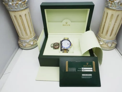 Wholesale Fakes Rolex Submariner Date 16613 Caliber 3135 Automatic Movement 40mm Gold/steel Case Mens/unisex Watch - Image 13