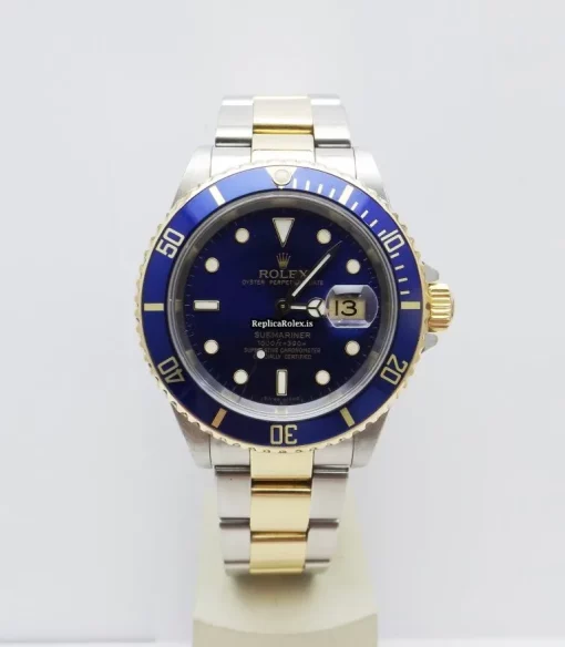 Wholesale Fakes Rolex Submariner Date 16613 Caliber 3135 Automatic Movement 40mm Gold/steel Case Mens/unisex Watch - Image 3