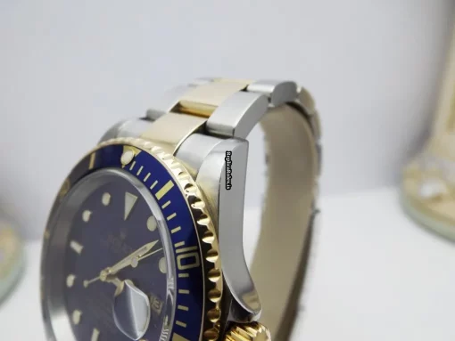Wholesale Fakes Rolex Submariner Date 16613 Caliber 3135 Automatic Movement 40mm Gold/steel Case Mens/unisex Watch - Image 7