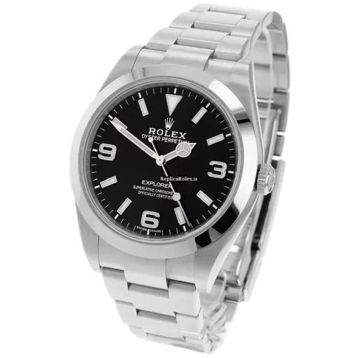 Reliable Replica Rolex Explorer 214270 Automatic Movement 39mm Steel Case Mens/unisex Watch