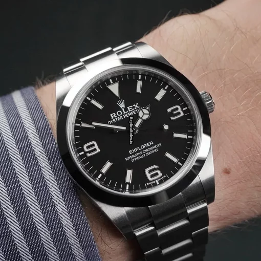 Reliable Replica Rolex Explorer 214270 Automatic Movement 39mm Steel Case Mens/unisex Watch - Image 13