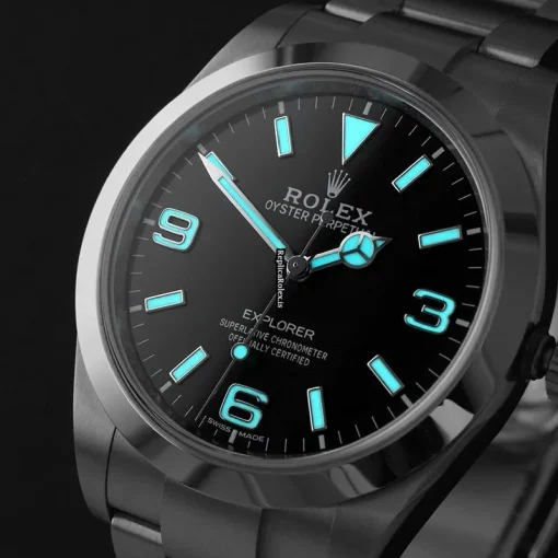 Reliable Replica Rolex Explorer 214270 Automatic Movement 39mm Steel Case Mens/unisex Watch - Image 2