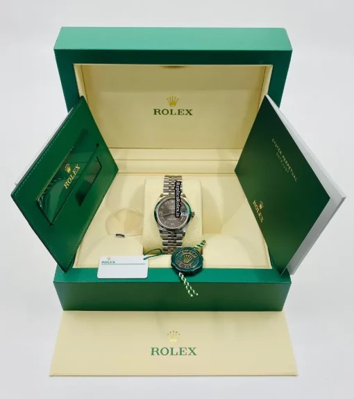 Discount Replica Rolex Lady-datejust 278240 Caliber 2236 Automatic Movement 31x37mm Steel Case Womens Watch - Image 2