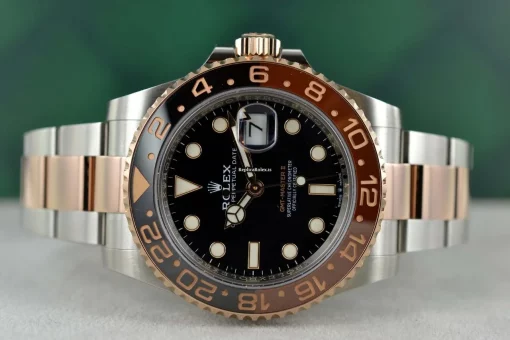 Perfect Replica Rolex Gmt-master II 126711chnr Caliber 3285 Automatic Movement 40mm Gold/steel Case Mens/unisex Watch